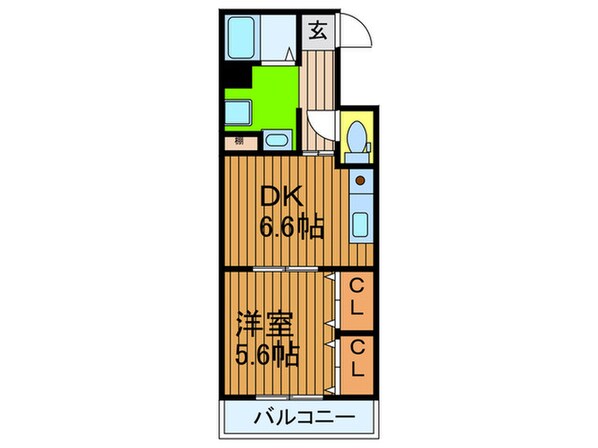 ＣＩＴＹ　ＳＰＩＲＥ鶴見の物件間取画像